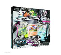 Pokémon Collezione con Poster Luce Nera & Fuoco Bianco - ITA