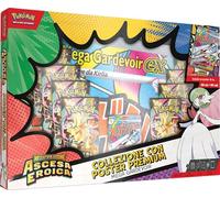 Pokémon: collezione con poster premium Mega Gardevoir dell’espansione Megaevoluzione - Ascesa Eroica del GCC Pokémon (1 carta promozionale olografica, 1 poster fronte-retro e 10 buste di espansione)