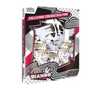 Pokemon Collezione con Raccoglitore Fuoco Bianco