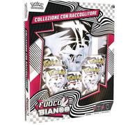 Pokemon Collezione con Raccoglitore Fuoco Bianco