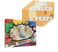Pokémon Collezione con Spilla Deluxe Sealed Case Ascesa Eroica - 6x Collezioni