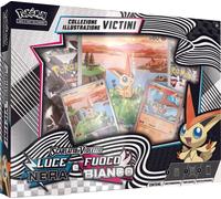 POKEMON FUOCO BIANCO E LUCE NERA COLLEZIONE ILLUSTRAZIONE VICTINI - ITA - PREV.