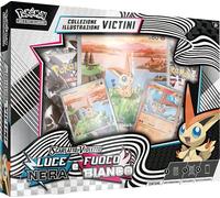 POKEMON FUOCO BIANCO E LUCE NERA COLLEZIONE ILLUSTRAZIONE VICTINI - ITA - PREV.