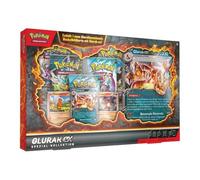 Pokémon Collezione Speciale Glurak-ex - Tedesco | 1 Glurak-ex promozionale + 2 Glumanda/Glutexo Holos + 5 booster + carta oscillante XXL + protezione per spedizione Heartforcards®