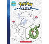 Pokémon Coloring Adventures #2: Legendary & Mythical Pokémon (Tascabile)