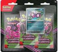 Pokémon Confezione da tre buste di espansione con Pecharunt