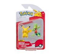 Pokémon Confezione di personaggi da battaglia: Pikachu e Geckabor, 2 figure dettagliate