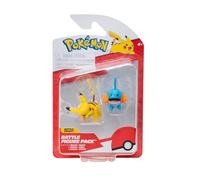 Pokémon Confezione di personaggi da battaglia: Pikachu e Hydropi, 2 figure dettagliate