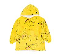 Pokemon Coperta con Cappuccio Oversize Pikachu Bambini (NS6940)