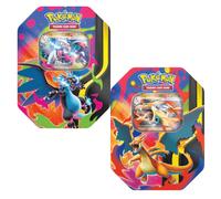 Pokémon Coppia Tin da Collezione Mega Charizard ITA