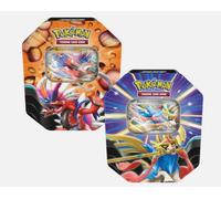 POKEMON COPPIA TIN LEGGENDE SOVRANE IN ITALIANO SIGILLATE KORAIDON EX +ZACIAN EX