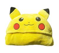 Pokémon Coral Hooded Blanket Pikachu 120 x 150 cm