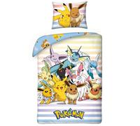 Pokemon Cotone Set Copripiumino - 100% Cotone (AG2784)