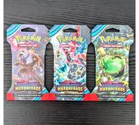 Pokemon Crepuscolo Mascherato TWILIGHT MASQUERADE 3X BUSTINE SLEEVED Non Pesate