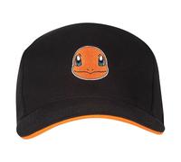 Pokemon Cappellino da baseball Charmander Button Taglia unica Nero