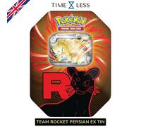 Pokemon DESTINED RIVALS TEAM ROCKET TIN PERSIAN EX Rivali Predestinati Eng 2025