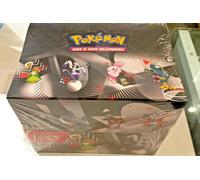 POKEMON Display Mini Tin 8 x luce nera fuoco bianco Unima ITA sealed disponibile