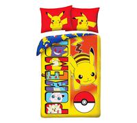 Pokémon Duvet Set Ver. 15 140 X 200 Cm / 70 X 90 Cm Halantex