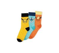 Pokémon Eevee Evolution Donna Calzini multicolore 46 multicolore
