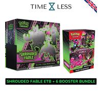 Pokemon ENG Etb Segreto Fiabesco Set Allenatore Fuoriclasse + Bundle 15 Bustine