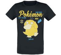 Pokémon Enton - Vintage Uomo T-Shirt Nero XL 100% Cotone Regular