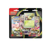 Pokémon: confezione da tre buste dell’espansione Megaevoluzione - Equilibrio Perfetto del GCC Pokémon (una carta promozionale olografica e tre buste di espansione), Edizione in Italiano