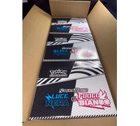 Pokemon ETB Set Allenatore Fuoriclasse Luce Nera E Fuoco Bianco From Case ITA