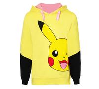 Pokemon Felpa con Cappuccio Pikachu Viso Ragazze (NS6167)