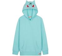 Pokémon Felpe con Cappuccio per Bambini Ragazzi Adolescenti Pikachu Felpa Comoda con Tasca a Canguro Regalo Bambino (5-6 Anni, Turchese Bulbasaur)