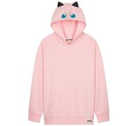Pokémon Felpe con Cappuccio per Bambini Ragazzi Adolescenti Pikachu Felpa Comoda con Tasca a Canguro Regalo Bambino (4-5 Anni, Rosa Jigglypuff)