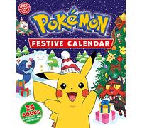 Pokemon: Festive Calendar: A festive collection of 24 books, activities and surprises!: Brand New for 2023, the perfect Christmas Advent Calendar gift for Pokemon fans aged 6 years and over