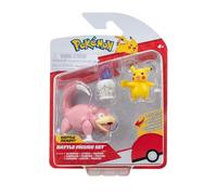 Pokemon- Figura 3-pak, Multicolore, PKW3056