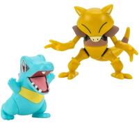 Pokemon Figura Da Battaglia 2 Pollici 2 Pack | Totodile & Abra