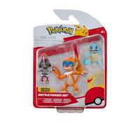 Pokemon PKW3058 3-Pak Figure, Mutli
