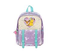 CyP Brands - Pokémon, Zaino, Borse, Materiale scolastico, Backpack Colore Viola, Prodotto Ufficiale, Viola, Estandar, Casual
