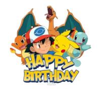 Pokémon Forniture per feste | Decorazioni per torte di compleanno | Design D