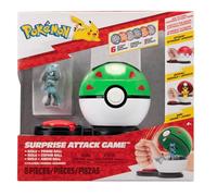 Pokémon Game Surprise Attack Game Single-Pack Riolu with Friend Ball - Steel & Fighting Disks - W6