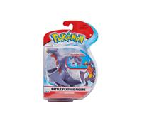 Pokémon Garchomp Battle Feature Figure - 4.5-Inch Garchomp Battle Ready Figure w