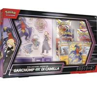 Pokémon GCC collezione premium Garchomp-ex di Camilla (tre carte olografiche e sei buste di espansione)