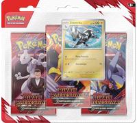 Pokémon GCC: confezione da tre buste dell’espansione Scarlatto e Violetto - Rivali Predestinati (tre buste di espansione e una carta promozionale olografica di Zebstrika)
