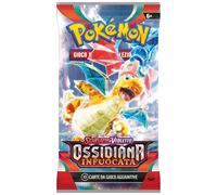 Pokemon GCC Scarlatto e Violetto Ossidiana Infuocata Busta 10 Carte (IT)