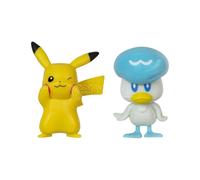 Pokémon Gen Ix Battle Figura Pack Mini Figura 2-pack Pikachu & Quaxly 5 Cm Jazwa