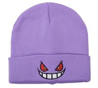 Pokemon Gengar Cap Soft Warm Knitted Hat Unisex for Kids Adults Gift