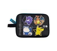CYPBRANDS Marchi CyP - Pokémon - Borsa da toilette, borsa da viaggio, borsa da toilette, unisex, colore nero, scarpiera, Geo, prodotto ufficiale