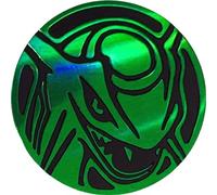 Pokémon Gettone TCG Rayquaza [Verde], diametro 35 mm