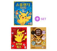 Pokemon Gioco da Tavolo Set Splendor + Point Salad Eevee + chip pokemon coreano