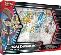 Pokémon - Gioco di carte collezionabili: collezione Hops Zacian-ex (3 carte promozionali olografiche, 1 carta olografica sovradimensionale e 4 boosterpack)