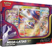 Pokémon - Gioco di carte collezionabili: collezione Mega-Latias-ex (1 carta promozionale olografica, 1 mappa oscillante oversize e 4 boosterpack)