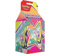 Pokémon - Gioco di carte collezionabili: collezione torneo premium Enigmara (1 carta olografica a schermo intero, 3 carte olografiche e 6 boosterpack)