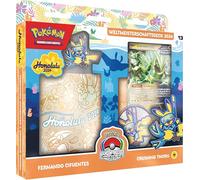 Pokémon - Gioco di carte collezionabili: Coppa del Mondo 2024 - Fernando Cifuentes - Crushing Thorn (1 mazzo completo con 60 carte e accessori)